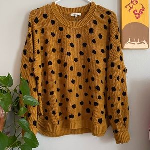 Madewell spotted sweater